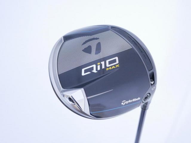 Driver : Taylormade : ไดรเวอร์ Taylormade Qi10 MAX (รุ่นใหม่ล่าสุด ออกปี 2024) Loft 10.5 (ปรับได้) ก้าน Mitsubishi Diamana TM50 Flex SR