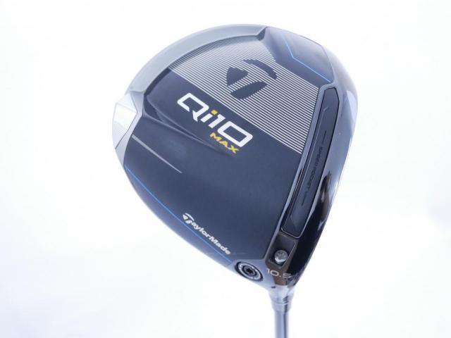 Driver : Taylormade : ไดรเวอร์ Taylormade Qi10 MAX (รุ่นใหม่ล่าสุด ออกปี 2024) Loft 10.5 (ปรับได้) ก้าน Mitsubishi Diamana TM50 Flex R