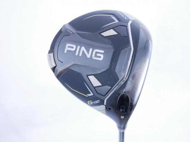 Driver : PING : ไดรเวอร์ Ping G430 Max (รุ่นปี 2023 Japan Spec) Loft 9 (ปรับได้) ก้าน Ping Alta J CB Flex S