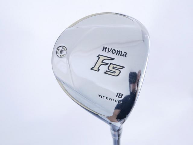 Fairway Wood : Other Brand : หัวไม้ 5 Ryoma F Titanium (รุ่นปี 2019 ไกลมากๆ) Loft 18 ก้าน Tour AD RF2 Flex R2