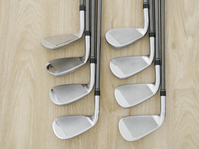 Iron set : Taylormade : ชุดเหล็ก Taylormade Gloire (รุ่นท๊อปสุด Japan Spec. ใบใหญ่ ตีง่าย ไกล) มีเหล็ก 5-Pw,Aw,Sw (8 ชิ้น) ก้านกราไฟต์ Flex R