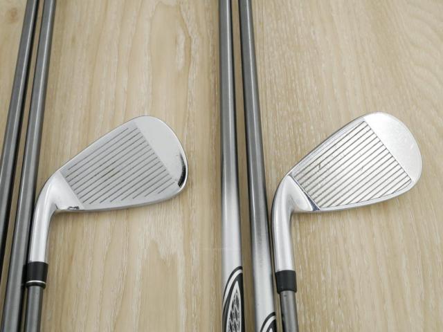 Iron set : Taylormade : ชุดเหล็ก Taylormade Gloire (รุ่นท๊อปสุด Japan Spec. ใบใหญ่ ตีง่าย ไกล) มีเหล็ก 5-Pw,Aw,Sw (8 ชิ้น) ก้านกราไฟต์ Flex R