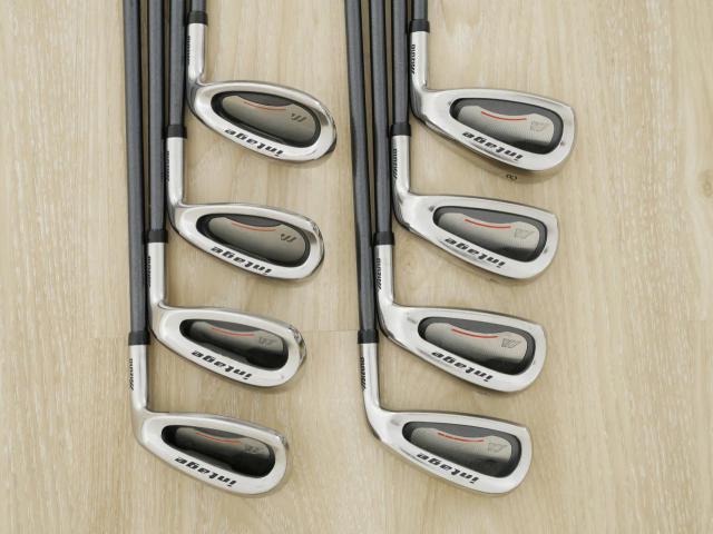 Iron set : Mizuno : ชุดเหล็ก Mizuno Intage Titanium (รุ่นท๊อป ใบใหญ่ ตีไกลมาก) มีเหล็ก 5-Pw,Aw,Sw (8 ชิ้น) ก้านกราไฟต์ Flex R