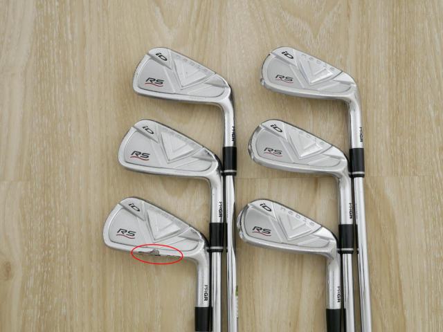 Iron set : PRGR : ชุดเหล็ก PRGR ID Nabla RS Forged มีเหล็ก 5-Pw (6 ชิ้น) ก้านเหล็ก NS Pro Flex S