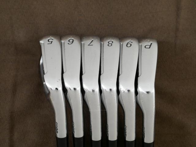 Iron set : PRGR : ชุดเหล็ก PRGR ID Nabla RS Forged มีเหล็ก 5-Pw (6 ชิ้น) ก้านเหล็ก NS Pro Flex S