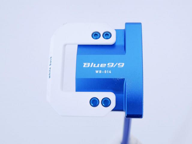 Putter : All : พัตเตอร์ Kasco Blue 9/9 white back WB-014 ยาว 35 นิ้ว