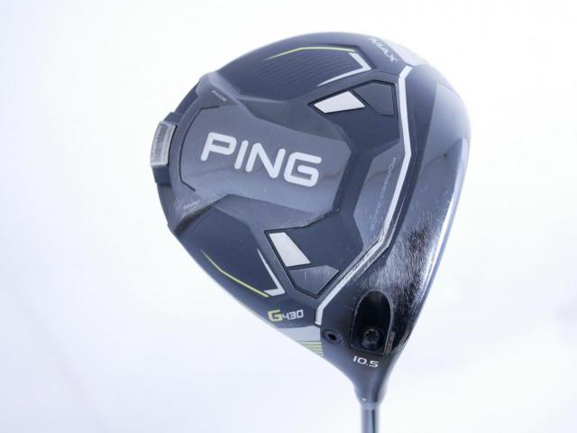 Driver : PING : ไดรเวอร์ Ping G430 Max (รุ่นปี 2023) Loft 10.5 (ปรับได้) ก้าน Ping Alta J CB Flex SR