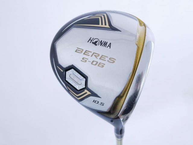 Driver : Honma : ไดรเวอร์ Honma Beres S-06 (รุ่นปี 2019) Loft 10.5 ก้าน ARMRQ X (47) Flex R (2 ดาว)