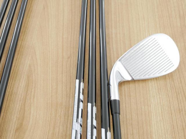 Iron set : Taylormade : ชุดเหล็ก Taylormade SIM GLOIRE (รุ่นปี 2021 รุ่นท๊อปสุด Japan Spec) มีเหล็ก 6-Pw,Aw,Sw (7 ชิ้น) ก้าน Fujikura Air Speeder Flex SR