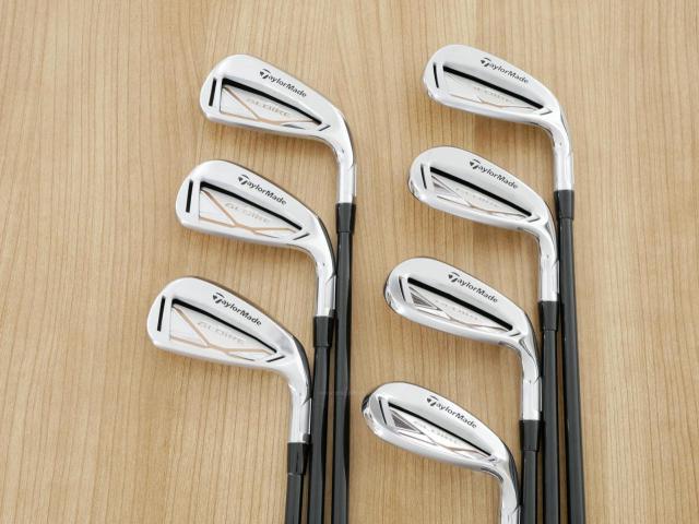 Iron set : Taylormade : ชุดเหล็ก Taylormade SIM GLOIRE (รุ่นปี 2021 รุ่นท๊อปสุด Japan Spec) มีเหล็ก 6-Pw,Aw,Sw (7 ชิ้น) ก้าน Fujikura Air Speeder Flex SR