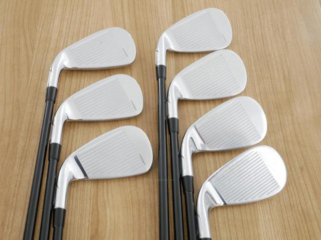 Iron set : Taylormade : ชุดเหล็ก Taylormade SIM GLOIRE (รุ่นปี 2021 รุ่นท๊อปสุด Japan Spec) มีเหล็ก 6-Pw,Aw,Sw (7 ชิ้น) ก้าน Fujikura Air Speeder Flex SR