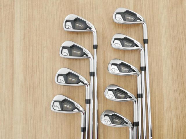 Iron set : Callaway : ชุดเหล็ก Callaway Rogue ST Max OS (ออกปี 2022 ตีง่ายสุดๆ ไกลสุดๆ) มีเหล็ก 5-Pw,Aw,Gw,Sw (9 ชิ้น) ก้านเหล็ก Dynamic Gold 95 S200