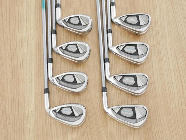 Iron set : Callaway : ชุดเหล็ก Callaway Rogue Star CF18 (ออกปี 2018 ตีง่าย ไกลมากๆ) มีเหล็ก 6-Pw,Aw,Gw,Sw (8 ชิ้น) ก้านกราไฟต์ Fujikura Speeder Evolution Flex R