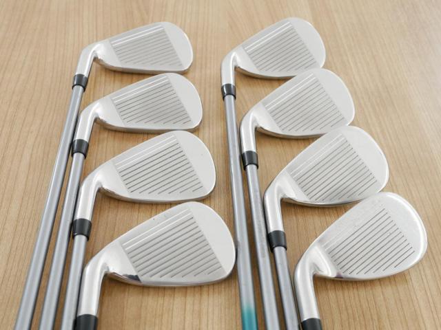 Iron set : Callaway : ชุดเหล็ก Callaway Rogue Star CF18 (ออกปี 2018 ตีง่าย ไกลมากๆ) มีเหล็ก 6-Pw,Aw,Gw,Sw (8 ชิ้น) ก้านกราไฟต์ Fujikura Speeder Evolution Flex R