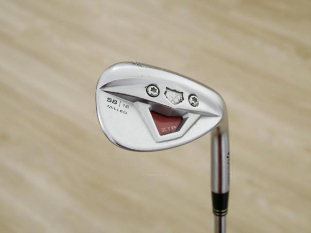 Wedge : Taylormade : Wedge Taylormade ZTP Milled Loft 58 ก้านเหล็ก NS Pro 950 Flex S