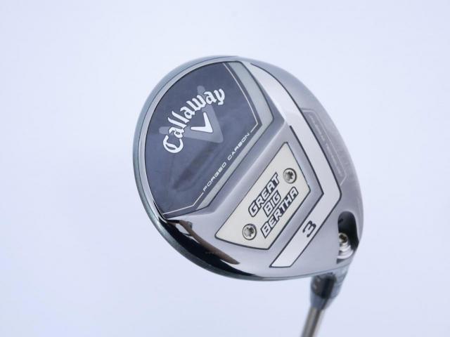 Fairway Wood : callaway : หัวไม้ 3 Callaway Great Big Bertha (รุ่นล่าสุด ปี 2023 Japan Spec.) Loft 15 ก้าน Fujikura Speeder NX Flex S