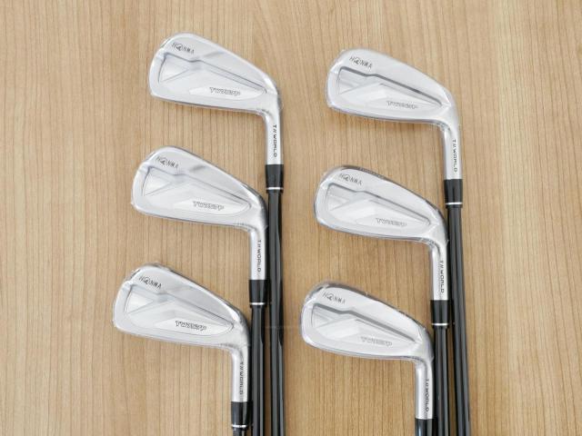 Iron set : Honma : **ของใหม่ ยังไม่แกะพลาสติก** ชุดเหล็ก Honma Tour World TW757P (ออกปี 2022) มีเหล็ก 5-Pw (6 ชิ้น) ก้านกราไฟต์ Honma Vizard 50 Flex R