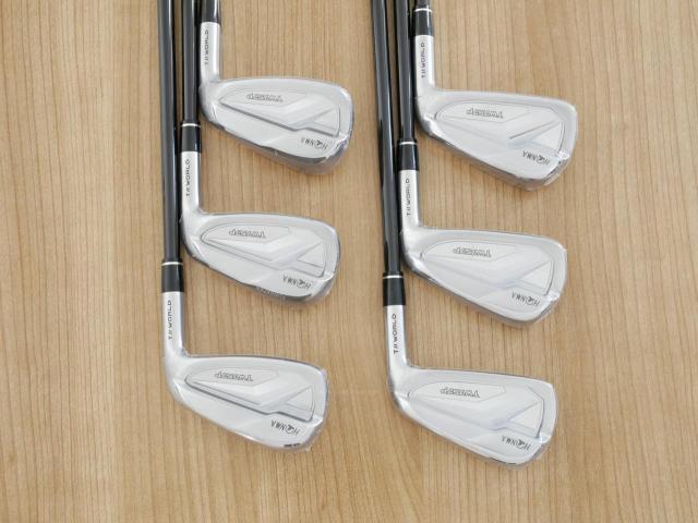 Iron set : Honma : **ของใหม่ ยังไม่แกะพลาสติก** ชุดเหล็ก Honma Tour World TW757P (ออกปี 2022) มีเหล็ก 5-Pw (6 ชิ้น) ก้านกราไฟต์ Honma Vizard 50 Flex R