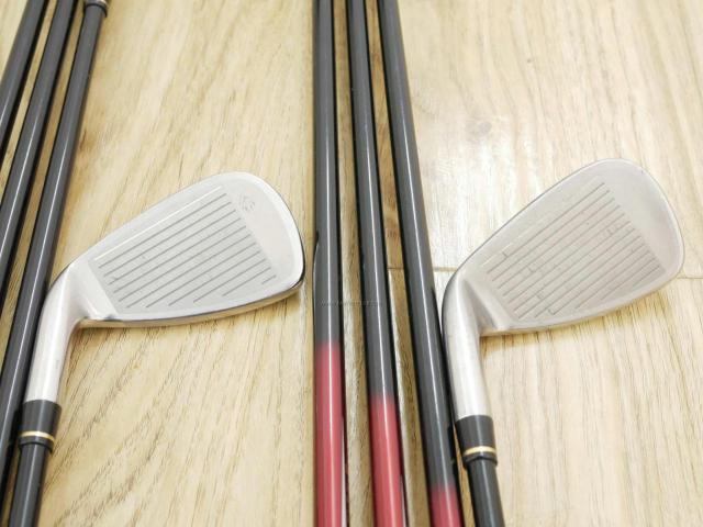 Iron set : Honma : ชุดเหล็ก Honma AMAZING Spec II (หน้าเด้ง โกงองศาสุดๆ ไกลที่สุด) มีเหล็ก 6-11,Aw,Sw (8 ชิ้น ระยะเทียบเท่า 5-Pw,Aw,Sw) ก้าน AMAZING SPEC Feather & Feather FLex R