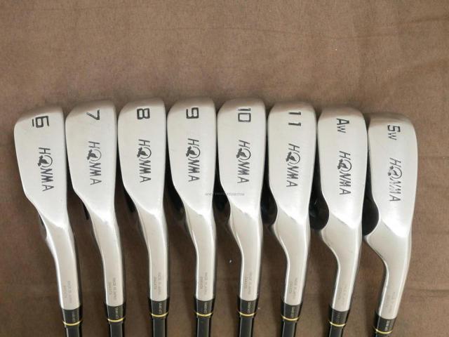 Iron set : Honma : ชุดเหล็ก Honma AMAZING Spec II (หน้าเด้ง โกงองศาสุดๆ ไกลที่สุด) มีเหล็ก 6-11,Aw,Sw (8 ชิ้น ระยะเทียบเท่า 5-Pw,Aw,Sw) ก้าน AMAZING SPEC Feather & Feather FLex R