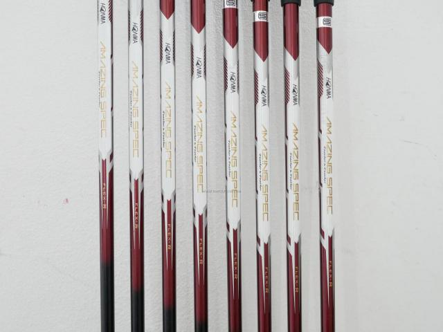 Iron set : Honma : ชุดเหล็ก Honma AMAZING Spec II (หน้าเด้ง โกงองศาสุดๆ ไกลที่สุด) มีเหล็ก 6-11,Aw,Sw (8 ชิ้น ระยะเทียบเท่า 5-Pw,Aw,Sw) ก้าน AMAZING SPEC Feather & Feather FLex R