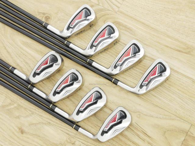 Iron set : Honma : ชุดเหล็ก Honma AMAZING Spec II (หน้าเด้ง โกงองศาสุดๆ ไกลที่สุด) มีเหล็ก 6-11,Aw,Sw (8 ชิ้น ระยะเทียบเท่า 5-Pw,Aw,Sw) ก้าน AMAZING SPEC Feather & Feather FLex R