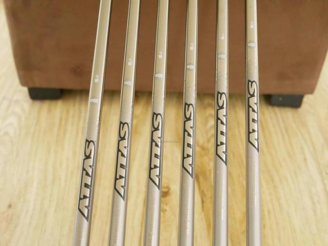 Iron set : Epon : ชุดเหล็ก EPON AF-706S Forged (รุ่นล่าสุด ออกปี 2022 ใบใหญ่ ตีง่าย ไกล) มีเหล็ก 5-Pw (6 ชิ้น) ก้านกราไฟต์ UST Mamiya ATTAS 50 Flex SR