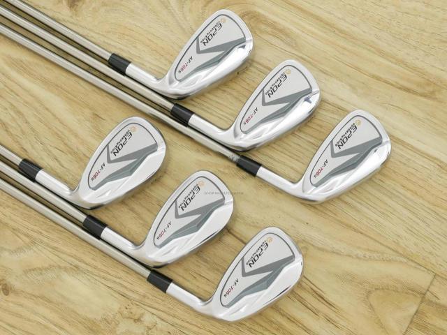 Iron set : Epon : ชุดเหล็ก EPON AF-706S Forged (รุ่นล่าสุด ออกปี 2022 ใบใหญ่ ตีง่าย ไกล) มีเหล็ก 5-Pw (6 ชิ้น) ก้านกราไฟต์ UST Mamiya ATTAS 50 Flex SR