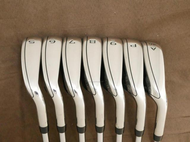 Iron set : Callaway : ชุดเหล็ก Callaway Rogue ST Max OS (ออกปี 2022 ตีง่ายสุดๆ ไกลสุดๆ) มีเหล็ก 5-Pw,Aw (7 ชิ้น) ก้านเหล็ก NS Pro Zelos 7 Flex S