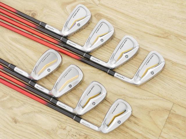 Iron set : Honma : ชุดเหล็ก Honma Tour World TW717P (Forged) มีเหล็ก 5-11,Sw (8 ชิ้น) ก้านกราไฟต์ Honma ARMRQ 8 (62) Flex R (2 ดาว)