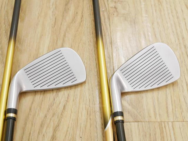 Iron set : Honma : **ก้าน 3 ดาว** ชุดเหล็ก Honma Beres IS-01 (หน้าเด้ง Maraging) มีเหล็ก 5-11,Aw,Sw (9 ชิ้น เทียบเท่า 4-Pw,Aw,Sw) ก้าน ARMRQ 6 (49) FLex R (3 ดาว)