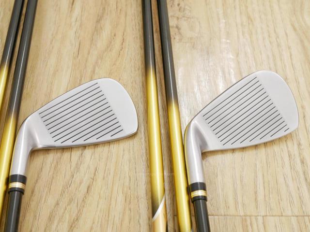 Iron set : Honma : **ก้าน 3 ดาว** ชุดเหล็ก Honma Beres IS-01 (หน้าเด้ง Maraging) มีเหล็ก 5-11,Aw,Sw (9 ชิ้น เทียบเท่า 4-Pw,Aw,Sw) ก้าน ARMRQ 6 (49) FLex R (3 ดาว)