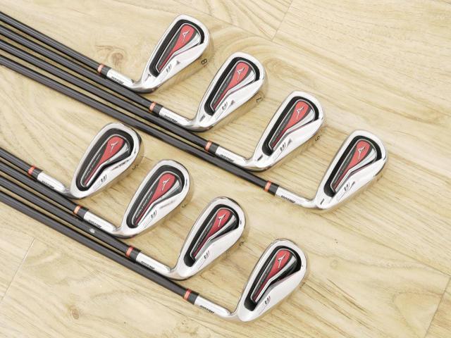 Iron set : Mizuno : ชุดเหล็ก Mizuno JPX A25 (ตีง่าย ไกล) มีเหล็ก 5-Pw,Aw,Sw (8 ชิ้น) ก้านกราไฟต์ Flex SR