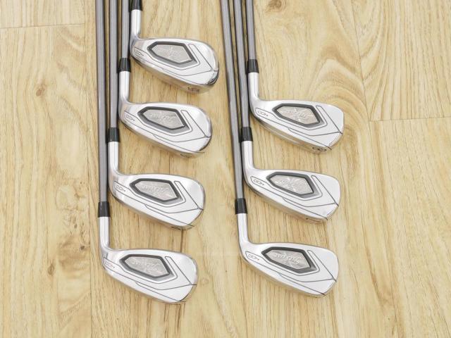 Iron set : Titleist : ชุดเหล็ก Titleist T400 (ตีง่ายที่สุด ไกลที่สุด ออกปี 2020) มีเหล็ก 6-Pw,49,55 (7 ชิ้น) ก้านกราไฟต์ Mitsubishi TENSEI 50 Flex R