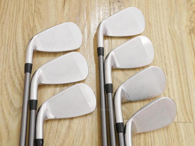 Iron set : Titleist : ชุดเหล็ก Titleist T400 (ตีง่ายที่สุด ไกลที่สุด ออกปี 2020) มีเหล็ก 6-Pw,49,55 (7 ชิ้น) ก้านกราไฟต์ Mitsubishi TENSEI 50 Flex R