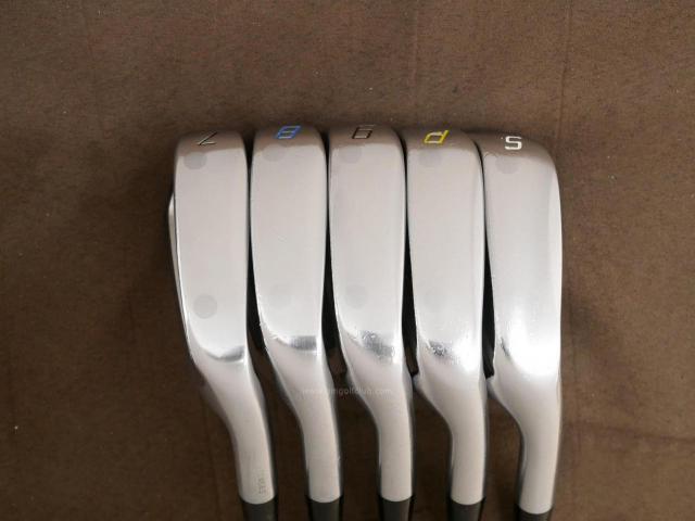 Lady club : All : ชุดเหล็ก EPON AF-701 Forged มีเหล็ก 7-Pw,Sw (5 ชิ้น) ก้านกราไฟต์ NGS Mach Line 401 Flex L