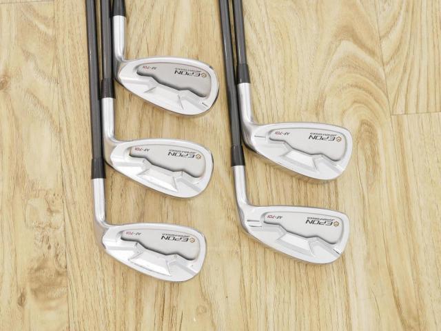 Lady club : All : ชุดเหล็ก EPON AF-701 Forged มีเหล็ก 7-Pw,Sw (5 ชิ้น) ก้านกราไฟต์ NGS Mach Line 401 Flex L