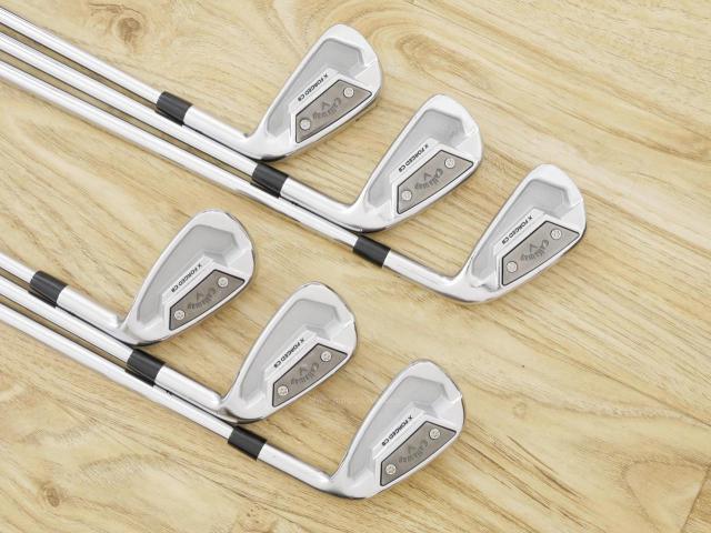 Iron set : Callaway : ชุดเหล็ก Callaway X Forged CB (รุ่นปี 2022) มีเหล็ก 5-Pw (6 ชิ้น) ก้านเหล็ก NS Pro Modus 120 Flex S