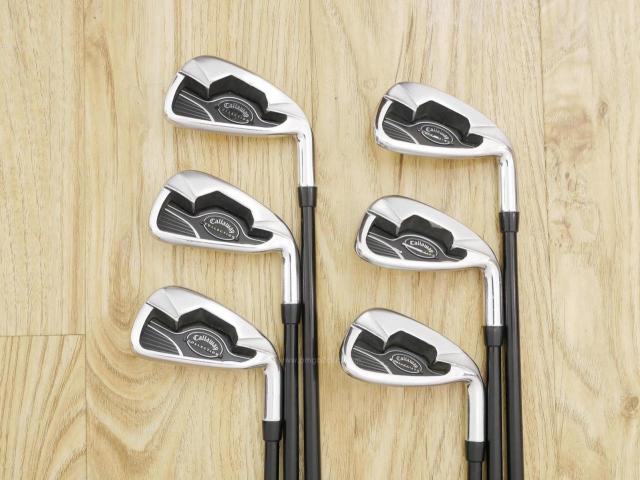 Iron set : Callaway : ชุดเหล็ก Callaway Collection (ตีง่าย ไกล) มีเหล็ก 5-Pw (6 ชิ้น) ก้านกราไฟต์ Flex R