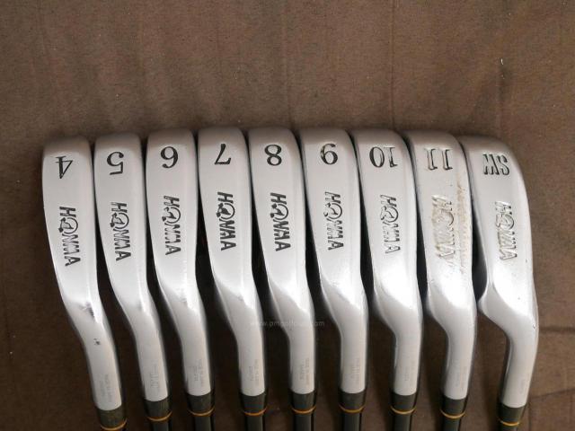 Iron set : Honma : ชุดเหล็ก Honma TwinMarks TM-504 มีเหล็ก 4-11,Sw (9 ชิ้น) ก้านกราไฟต์ ARMRQ 856 Flex R (2 ดาว)