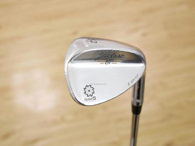 Wedge : Other : Wedge Titleist Vokey SM5 Forged Loft 52 ก้านเหล็ก NS Pro 750 Wrap Tech Flex R