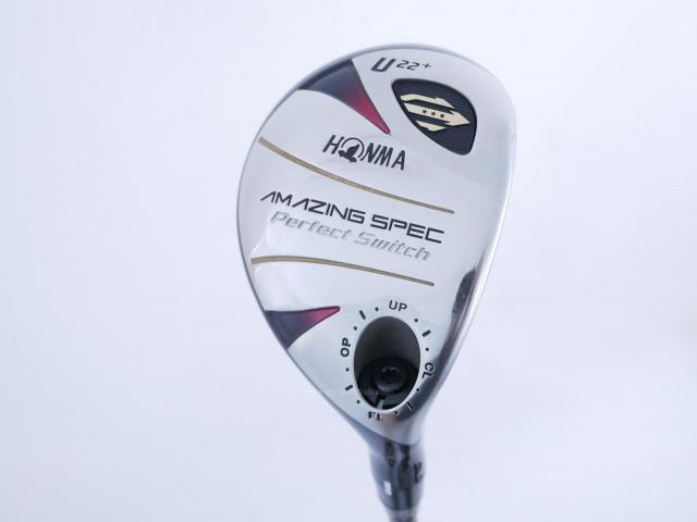 Fairway Wood : Honma : **ก้าน 3 ดาว** ไม้กระเทย Honma Amazing Spec PerfectSwitch Loft 22 ก้าน ARMRQ 6 FLex R (3 ดาว)