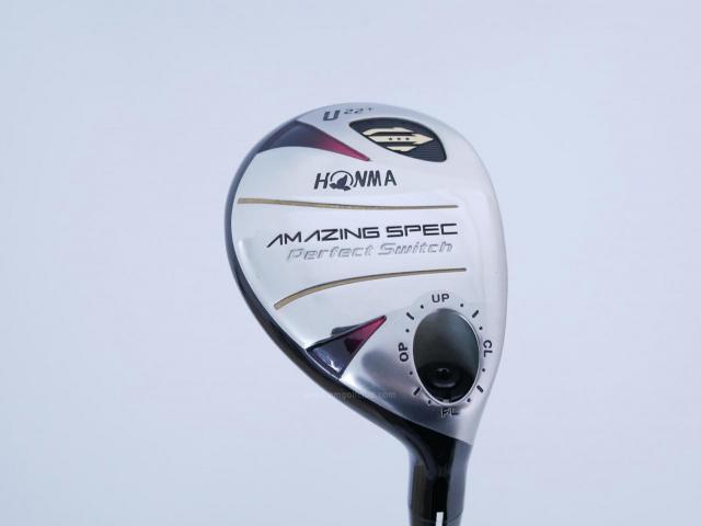 Fairway Wood : Honma : **ก้าน 3 ดาว** ไม้กระเทย Honma Amazing Spec PerfectSwitch Loft 22 ก้าน ARMRQ 6 FLex R (3 ดาว)