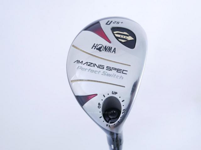 Fairway Wood : Honma : **ก้าน 3 ดาว** ไม้กระเทย Honma Amazing Spec PerfectSwitch Loft 25 ก้าน ARMRQ 6 FLex R (3 ดาว)