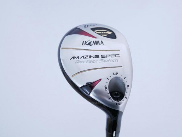 Fairway Wood : Honma : **ก้าน 3 ดาว** ไม้กระเทย Honma Amazing Spec PerfectSwitch Loft 25 ก้าน ARMRQ 6 FLex R (3 ดาว)