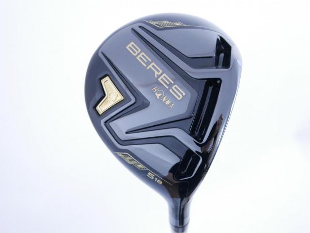 Fairway Wood : Honma : หัวไม้ 5 Honma Beres Black (รุ่นปี 2023) Loft 18 ก้าน Honma ARMRQ MX Flex S