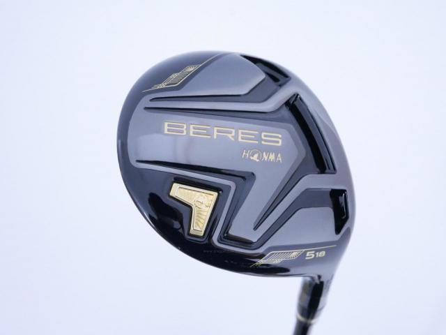 Fairway Wood : Honma : หัวไม้ 5 Honma Beres Black (รุ่นปี 2023) Loft 18 ก้าน Honma ARMRQ MX Flex S