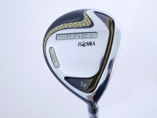 Fairway Wood : Honma : **มีตำหนิ ก้าน 3 ดาว** หัวไม้ 7 Honma Beres 2020 (ออกปี 2020) Loft 21 ก้าน Honma ARMRQ (47) Flex R (3 ดาว)