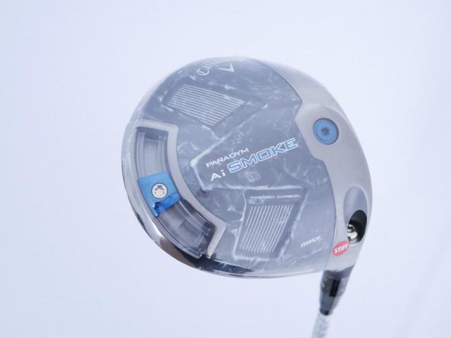 Driver : Callaway : **ของใหม่ ยังไม่แกะพลาสติก** ไดรเวอร์ Callaway Paradym Ai SMOKE MAX (รุ่นล่าสุด ปี 2024 Japan Spec.) Loft 9 (ปรับได้) ก้าน Mitsubishi TENSEI 50 Flex S