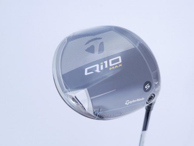 Driver : Taylormade : **ของใหม่ ยังไม่แกะพลาสติก** ไดรเวอร์ Taylormade Qi10 MAX (รุ่นใหม่ล่าสุด ออกปี 2024) Loft 9 ก้าน Mitsubishi Diamana TM50 Flex S